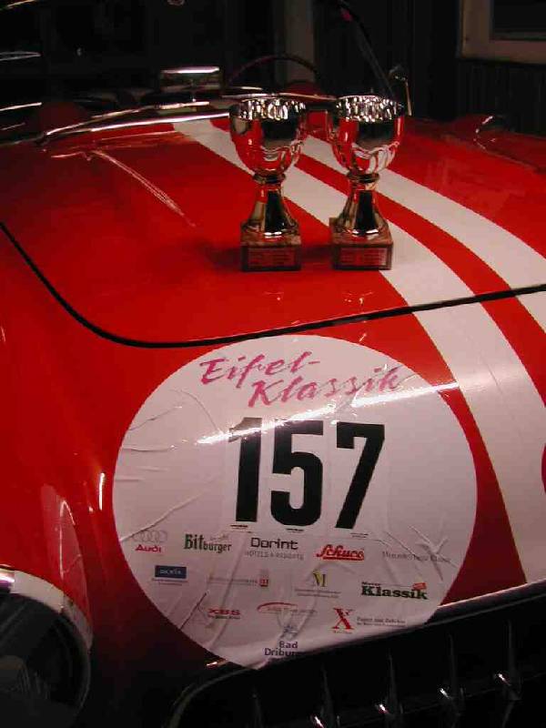 MARTINS RANCH Corvette Vintage Racing green hell trophy 